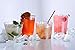 Party Essentials 9 oz Disposable Old Fashioned Tumblers Party Cups for Cold Drinks Cocktail Wine Parfait Fruit Ice Cream Cupcake Yogurt Smoothie Snacks, 25 Count (Pack of 1), Clear, Hard Plastic