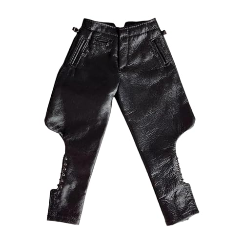 Uniforme en cuir PU pour figurine élimine l'effet plastique des vêtements de poupée