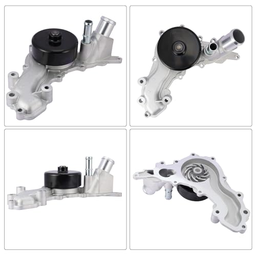 AULINK AW6699 Water Pump (For 3.6L V6 Only) For Jeep Wrangler 2012 2013 2014 2015 2016 2017 2018,Wrangler JK 2018 44021 120-4500 CR4500 RL079412AB 68079412AB 68079412AC 68079412AD 68079412AE by AULINK - Used condition - Image 3
