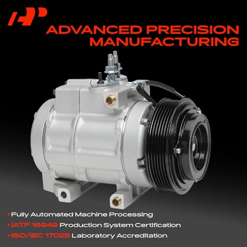 A-Premium AC Compressor with Clutch Compatible with Ford Explorer 2006-2010 4.6L, F150 2007-2008 4.2L & Mercury Mountaineer 2006-2010 4.6L, FS20 Style, 6-Groove Pulley, 113mm Pulley Diameter by A-Premium - Image 3