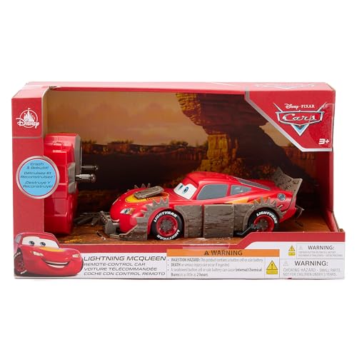 image for Disney Store Official Lightning McQueen Remote Control Car - Lightning