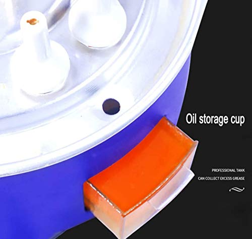 YFGQBCP Rotisserie Ofen 1100W, Multi-Funktions-Elektro-Grill Smokeless Shawarma Rotating Ofen Grill for Home Use… – Bild 3