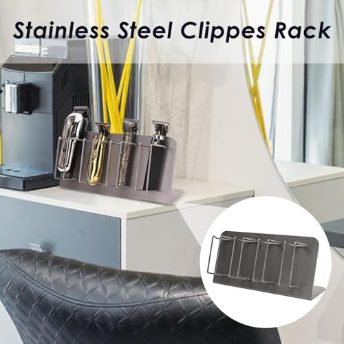Support pour tondeuse pour ranger efficacement les accessoires de coiffeur - 4