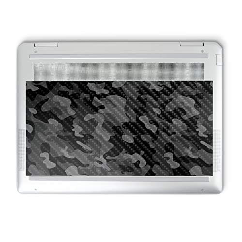 Image of MightySkins Carbon Fiber Skin Compatible with HP Spectre x360 14 inch (2022) Full Wrap Kit - Black Camo | Protective, Durable Textured Carbon Fiber Finish | Easy to Apply | Made in The USA