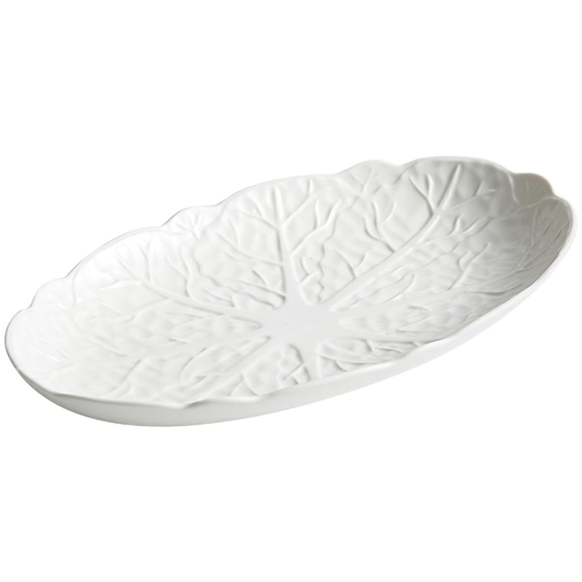Plateau à poisson délicat en céramique plat de cuisson polyvalent