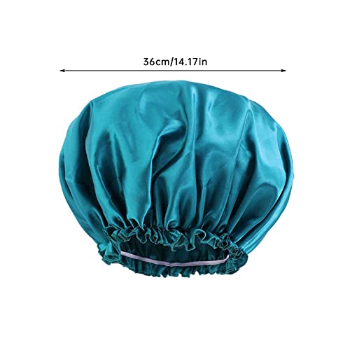Shower Caps For Women Reusable Waterproof Women Shower Caps Reusable Eva Hair Cap For Shower Monolayer Protection Elastic Medium Size Cant Stop (L, One Size) #TOP2