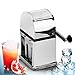 Machine de cône de neige, broyeur à glace manuel de machine de broyeur à glace d'acier inoxydable manuel, cuisine pour la maison
