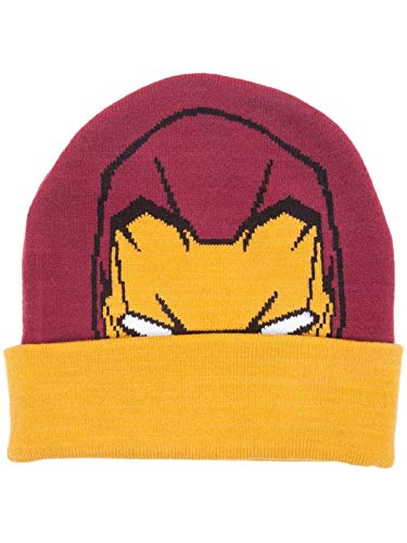 Captain America – Beanie met Gebreide Patroon
