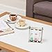 Small 3-in-1 Sand Timer, 3 inch Hourglass with Brushed Stainless Steel Frame, 3 4 5 Minute Kitchen Tea Coffee Cooking Timer, Desk Productivity Tool & Decorative Office Gift Family or Friends Present