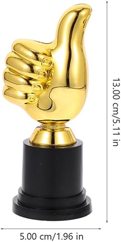 Miniatura 3 de Happyyami Juguete de fútbol de trofeo impresionante para niños, juguetes de fútbol para niños, juguetes de fútbol para niños, decoración de fútbol,