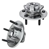 Brand New (Both) Front Wheel Hub and Bearing Assembly 2002-08 Ram 1500 5 Lug for No Abs [NO ABS WIRE ON HUB]