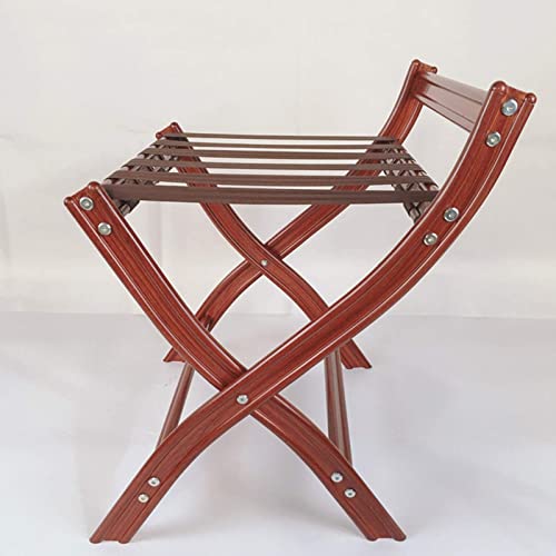 Porte-bagages pliable en aluminium avec support de rangement