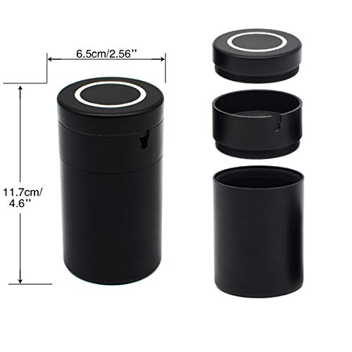 Outdoor Ashtray With Lid, Car Holder Cigarette Ashtray, Nostify Portable Detachable Windproof Aluminum Alloy Smokeless Ash Tray For Home Patio Table Decor #TOP2