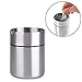 Produktbild Auto Aschenbecher mit Deckel, Rostfreier Stahl Winddicht Automatisch Erloschen Aschenbecher, Einfaches Aufräumen Abnehmbar Trichter Aschenbecher, Passend für Auto Familienbüro Bar Party ( Size : L )