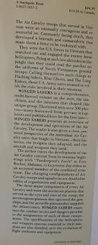 Hardcover Winged Sabers: The Air Cavalry in Vietnam : 1965-1973 Book