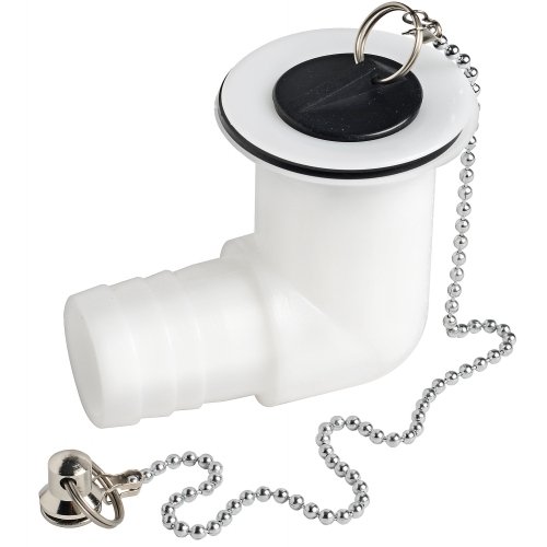 OSCULATI Tubi per lavelli in nylon bianco 90°