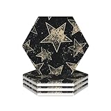 Le meilleur de la catégorie : si vous avez besoin de dessous de verre pour être rapidement absorbants, si vous êtes une personne prudente qui aime la sensation de luxe de la céramique, nous vous promettons notre dessous de verre absorbant en céramique – une combinaison de qualité et de prix inégalés. Le design simple de ce dessous de verre en céramique avec dos en liège peut correspondre à n'importe quel style de cuisine, ce qui en fait un ajout parfait à votre décoration d'intérieur.