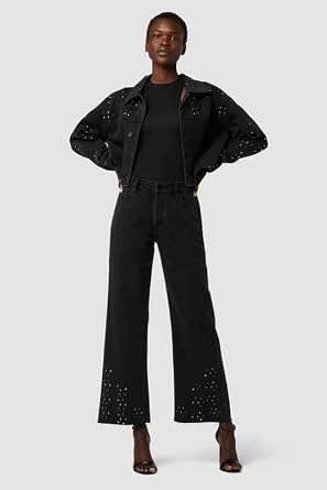 HUDSON Women's Micro Cropped Jacket