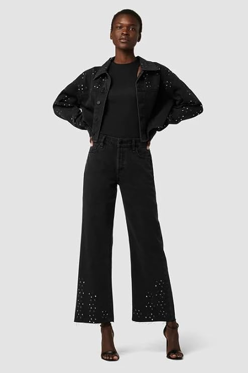 HUDSON Women's Micro Cropped Jacket