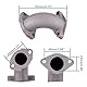 GOOFIT 25mm Ansaugrohr Ersatz für 110cc 125cc 140cc 150cc CRF Sunl Taotao ATV Quad 56-2