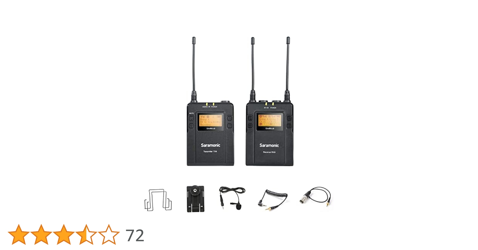 【大特価】 Saramonic UwMic9 Kit2 ワイヤレスマイクシステム UwMic9S Kit2 Dual Wireless Lav | Saramonic