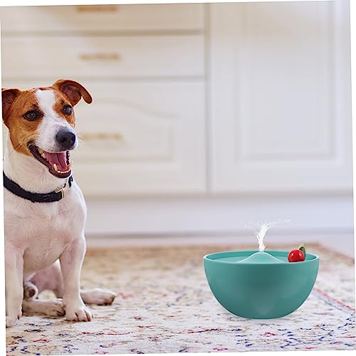 Fuente de agua para gatos y perros cerámica USB miniatura 5