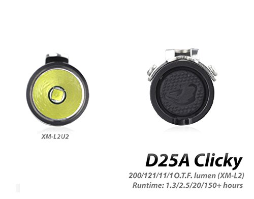 Eagletac D25A Clicky Cool White Xm-L2 Led Flashlight #TOP2