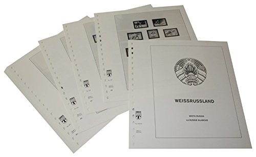 Feuilles pré-imprimées LINDNER Biélorussie 2002-2010 pour albums