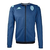 Chaqueta "Dia de partido" Kappa Chaqueta Arun 3 As Mónaco, Unisex Adulto, Negro/Rojo, XL