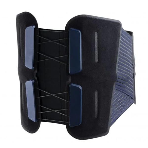 LombaStab 2 - Cinturón de apoyo lumbar (cintura, 60-80 cm, altura 26 cm)