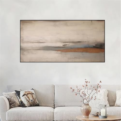 Tableau abstrait sur toile de style moderne et finitions premium