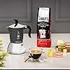 Bialetti Caffettiera Fiammetta Induction, 2 Tazze (100 ml), Adatta a Tutti i piani cottura, Design Elegante, Grigio