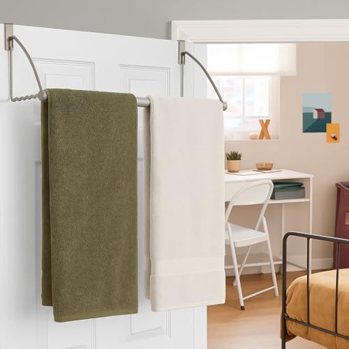 HOLDN’ STORAGE Over The Door Hanger - Door Rack Hangers for Clothes - Space Saving Designed for Bedroom & Bathroom - Ideal for Clothes & Towels - Drying Rack, Gray by HOLDN’ STORAGE - Image 8