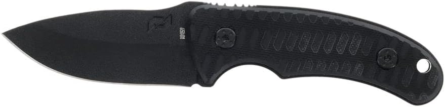 Schrade Wolverine Mini Fixed Blade with 65MN High Carbon Stainless Steel for Outdoor Survival