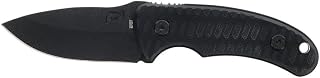 Faca de lâmina fixa Schrade Full Tang, 15,9 cm, preto
