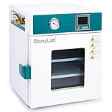 stonylab Vacuum Drying Oven, 52L/0.9 cu ft Lab Drying and Heating Oven with Vacuum Gauge and Digital...