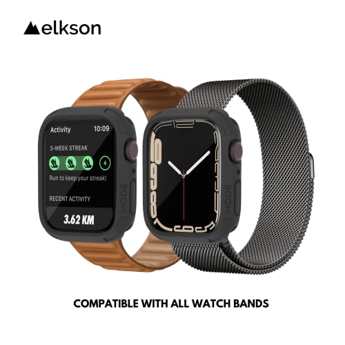 elkson Quattro Series Bumper Case for Apple Watch Series 9/8/7 41mm by elkson - Used condition - Image 3