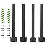 Poteaux pour éclairage de cordon extérieur | 4 pièces standard pour...