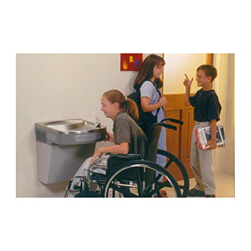 Elkay Cooler Wall Mount ADA Non-Filtered, 8 GPH Light Gray Granite