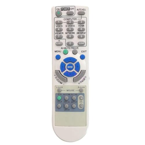 KhotIlong Replacement Remote for Projector,Compatible with RICOH PJ WX5361N,PJ X5371N Projector.
