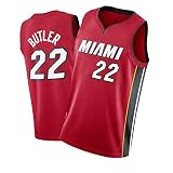 WWWJ Herren Miami Heat Jimmy Butler Red 2019/2020 Swingman Trikot Statement Edition Gr. M, rot