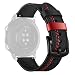 Produktbild Lazzgirl Mode ersatz Leder uhrenarmband Armband für Huawei Honor Magic 2(Schwarz)