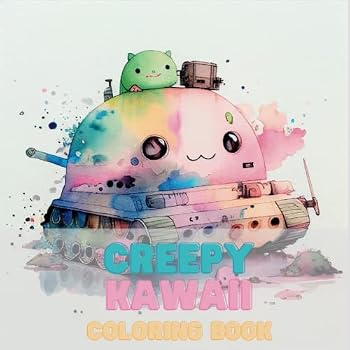 Paperback Creepy Kawaii Coloring Book