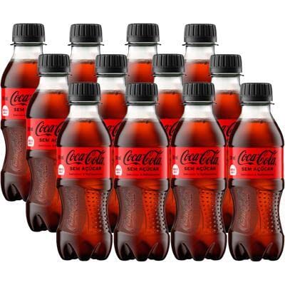 Refrigerante Coca Cola Pet Sem Açucar 200ml