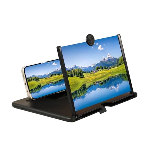 Screen Magnifier Version, 2026 New Mobile Phone 3D Pull-Out HD Magnifier Projector Screen Expander, Foldable Phone Stand with Movie Screen Amplifier for Movies, Videos and Gaming, 10 inch