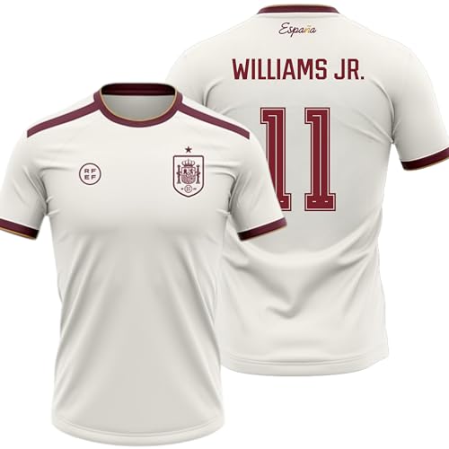 Camiseta España 2026-2028 | Williams Jr. 11 Dorsal y Nombre