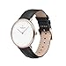 Produktbild Nordgreen Native skandinavische Uhr in Roségold mit weißem Ziffernblatt und austauschbarem 36mm Leder Armband Schwarz 10054