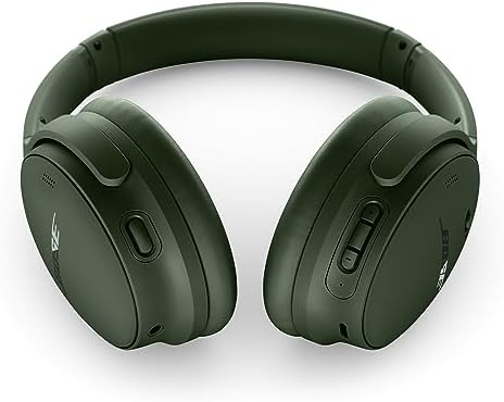 Bose QuietComfort Bluetooth Headphones, Wireless Headphones with Active Over Ear Noise Cancelling and Mic, Deep Bass, Up to 24 Hours of Playtime, Cypress Green - Limited Edition - 3