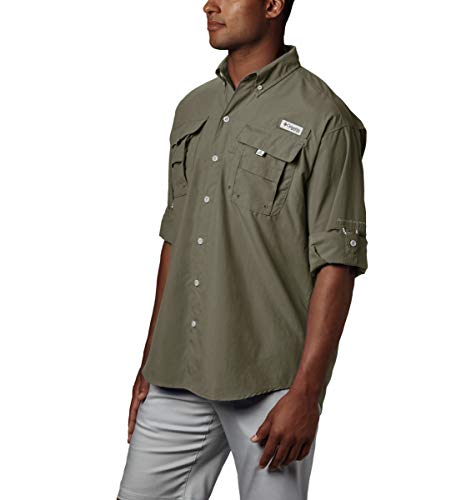 Image of Columbia Men's Bahama II Long Sleeve Shirt, Sage, XX-Large