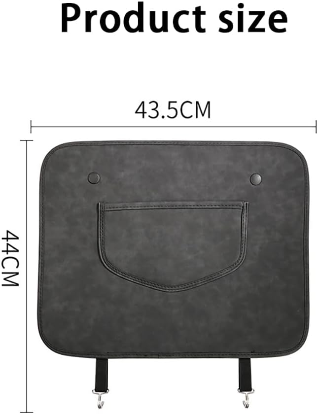 Car Seat Back Protector for Toyota Corolla 1998-2018 2019 2020 2021 2022 2023 2024-pr, Kick Mats for Car Seats Back Wear-Resistant Scratchproof Back of Seat Protector with Storage Pockets